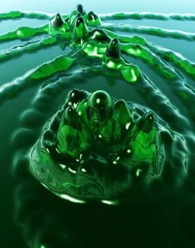 Splish Splash Stock Illustration