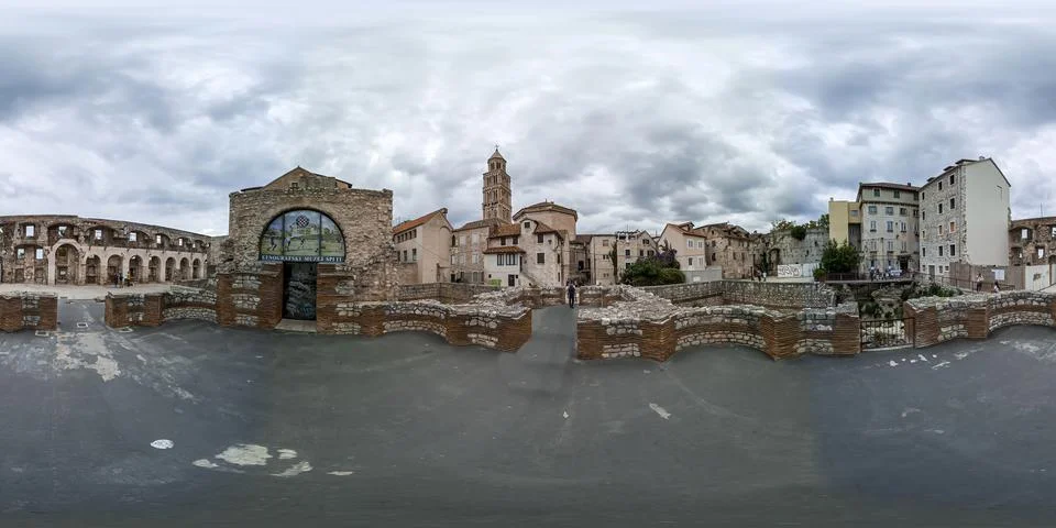 Split Archeologic Museum 360° Stock Photos