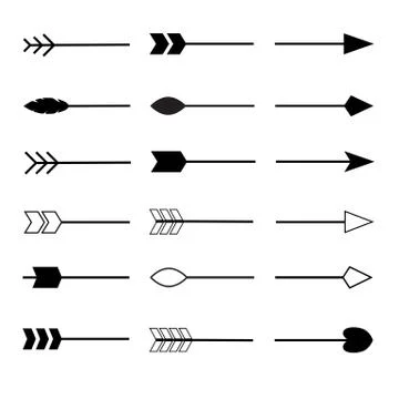 Split arrow icon on white background. flat style. split arrow icon for your w Stock Illustration