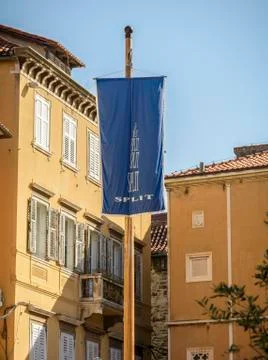 Split banner Stock Photos