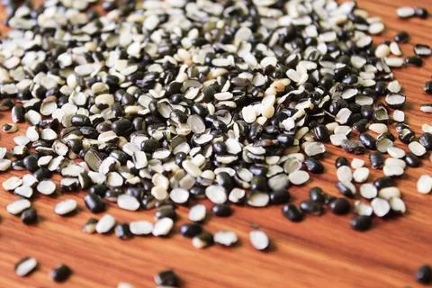 Split Black Gram Stock Photos