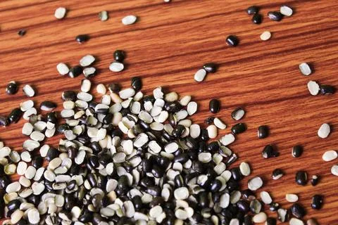 Split Black Gram Stock Photos