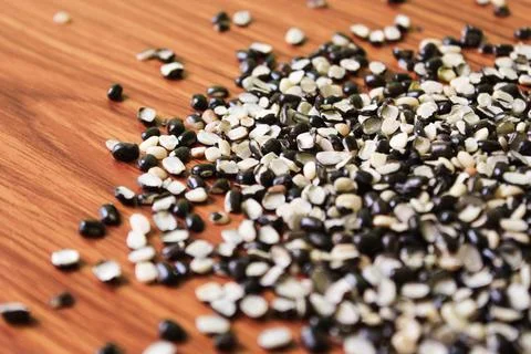 Split Black Gram Stock Photos