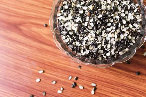 Split Black Gram Stock Photos