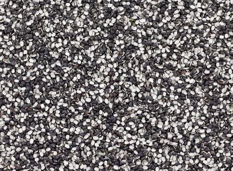 Split Black Lentil (Urad Dal) Filled in As Background Stockfoto's