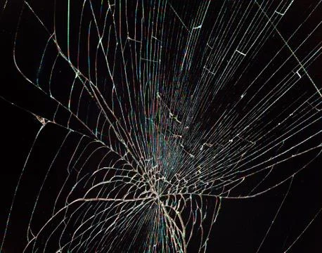 Split broken lcd screen (display) background Stock Photos