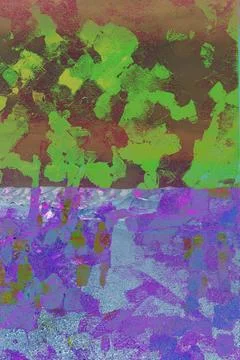 Split canvas-style abstract background showing a dual composition with earthy Stock Photos