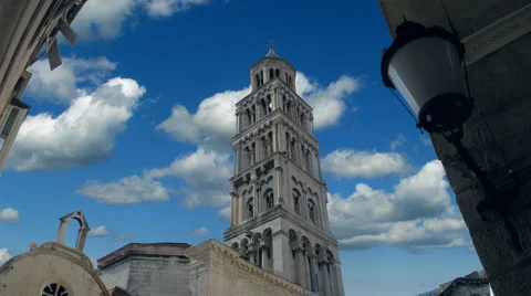 Split clouds 2 Stock Footage 934766