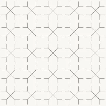 Split corner grid structure seamless pattern in minimal line design, geometric Stockillustratie