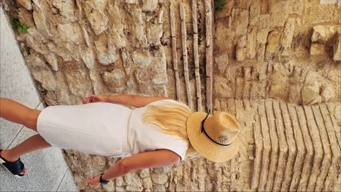 Split, Croatia - 10/14/2024: 30 july 2024Split, Croatia - Old Town City Video stock 288344847
