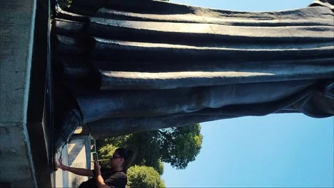 Split, Croatia - 10/14/2024: 30 july 2024Split, Croatia - Old Town City Video stock 288347190