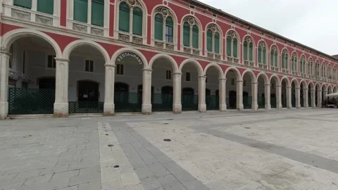 Split, Croatia. Republic Square. Video stock 170654894