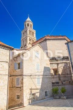Split, Croatia UNESCO World Heritage Site Stock Photos