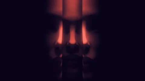 Split Face Clones Stock Footage 273323641