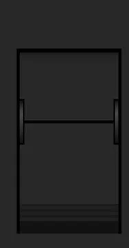 Split flap mechanical board detail Stock Illustration