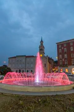 Split fountain Stock Photos
