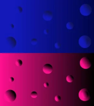 Split gradient background with floating circles abstract background modern ar 스톡 일러스트