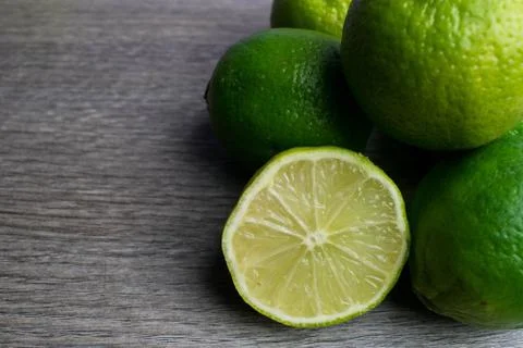 Split limes Stock Photos