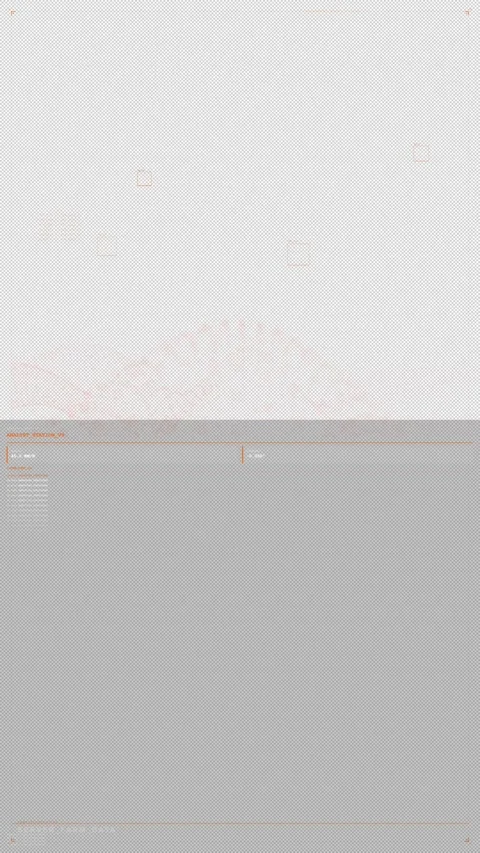 Split Matrix Orange LiDAR: Tactical Point Cloud HUD Stock-Footage 333868717