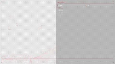 Split Matrix Red LiDAR: Advanced Threat Detection Stock-Footage 333845865
