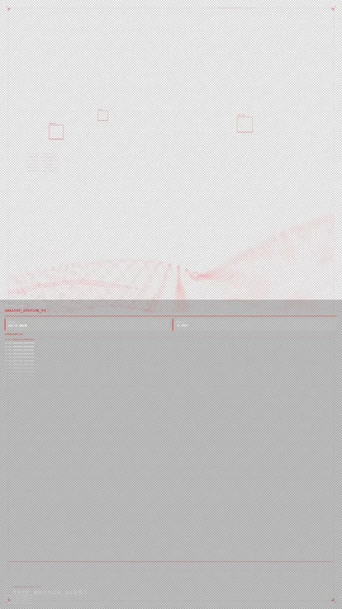 Split Matrix Red LiDAR: Tactical Combat Display Stock Footage 333846130