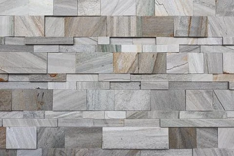 Split modern artificial grey marble wall texture Foto stock