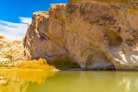 Split Mountain in Dinosaur National Monument, Utah Stock Photos