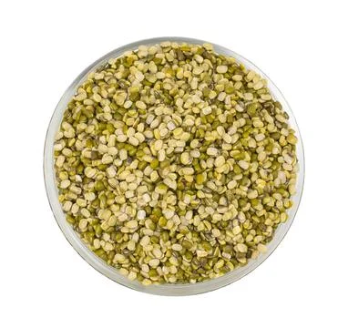 Split Mung Bean Lentils Stock Photos