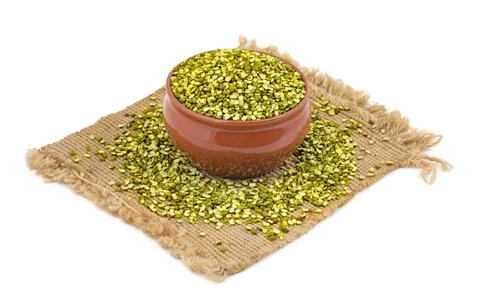 Split Mung Bean Lentils Stock Photos