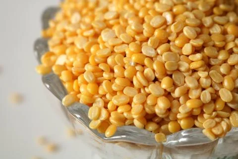 Split mung beans Stock Photos