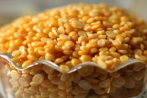 Split mung beans Stock Photos