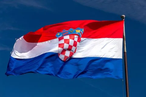 Split. National state flag. Stock Photos