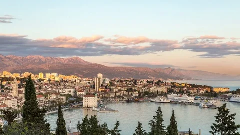 Split Panorama 4K Stock Footage 69822374