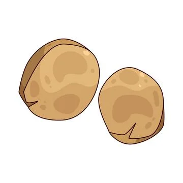 Split Pea illustration Illustrazione stock