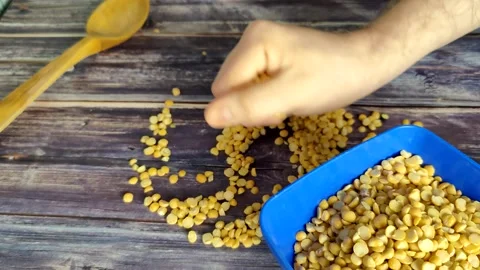 Split peas Stock Footage 230015039