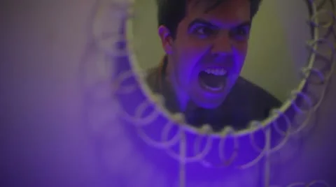 Split personality concept Stock Footage 12338651