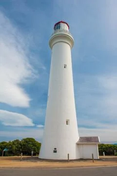 Split Point Lighthouse on Great Ocean Road in Australia Stock Photos