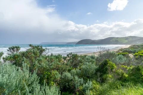 Split Point Lighthouse is a lighthouse close to Aireys Inlet Stock Photos
