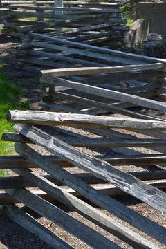 Split Rail Fence Close Up Photos