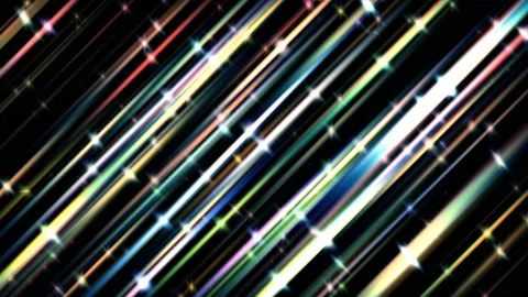 Split reality.Colorful Diagonal Moving Light Rays Background Animation. Stock Footage 107595123