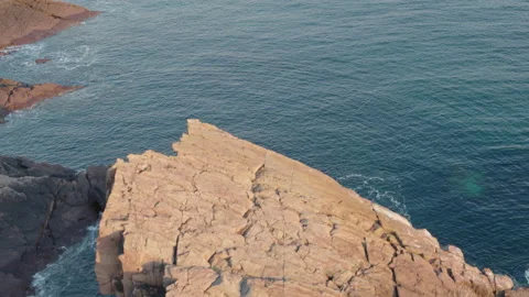 Split Rock Clachtoll Sutherland Scottish Highlands 07 Video stock 130797962