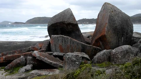 Split rock Stock Footage 163779315