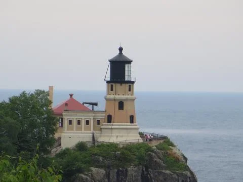 Split Rock Light House Stock Photos