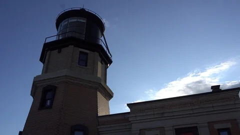 Split Rock Lighthouse Close Up Vídeos de archivo 116077879