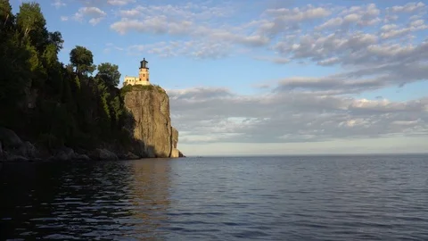 Split Rock Lighthouse Vídeo Stock 116077876