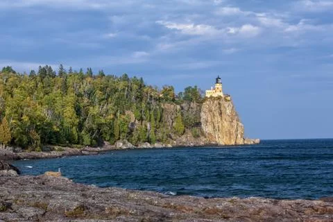 Split rock lighthouse Stock Photos