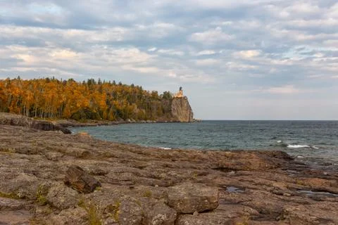 Split rock lighthouse Stock Photos