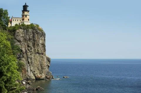 Split rock lighthouse Foto stock