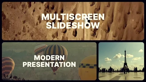 Split Screen Opener Stock After Effects