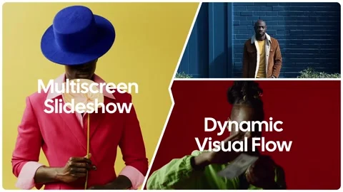Split Screen Opener Modèle After Effects